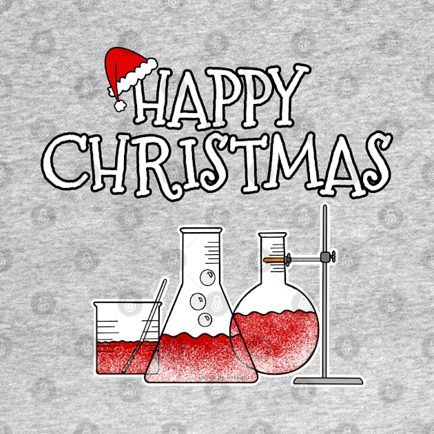 Christmas Chemistry Teacher School Science Xmas 2022 by doodlerob